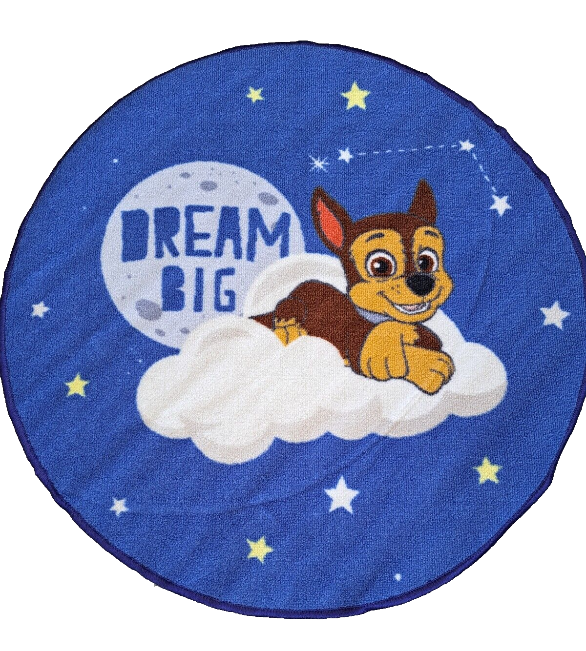 Paw Patol Teppich, Durchmesser 90 cm, 100% Polyamid